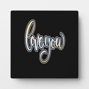 LIEBE SIE Plaque Fotoplatte