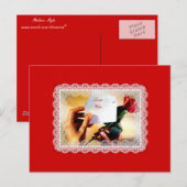 Liebe Sie Postkarte (Vorne/Hinten)