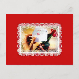 Liebe Sie Postkarte