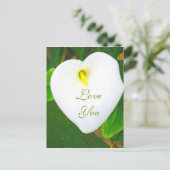 Liebe Sie_ Postkarte (Stehend Vorderseite)