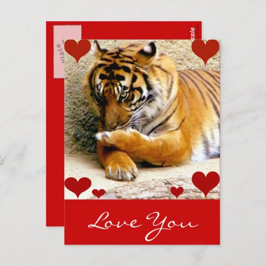 Liebe Sie_ Postkarte (Vorne/Hinten)