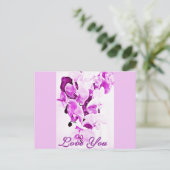 Liebe Sie_ Postkarte (Stehend Vorderseite)