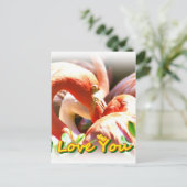 Liebe Sie_ Postkarte (Stehend Vorderseite)