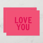 LIEBE SIE Postkarte (Vorne/Hinten)