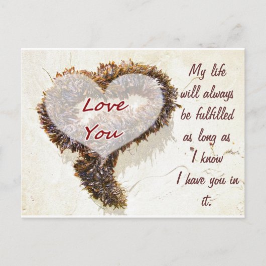 Liebe Sie_ Postkarte (Vorderseite)