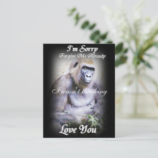 Liebe Sie_ Postkarte (Stehend Vorderseite)