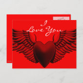 Liebe Sie_ Postkarte (Vorne/Hinten)