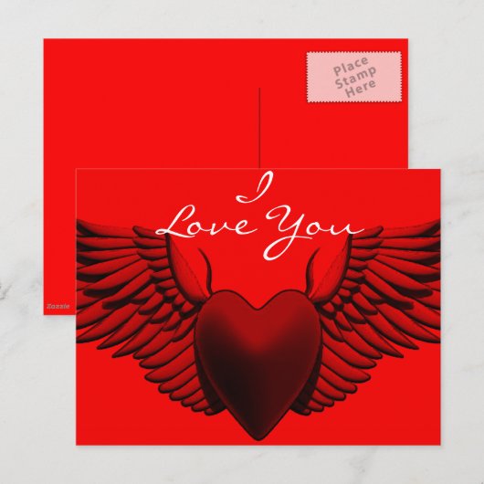 Liebe Sie_ Postkarte (Vorne/Hinten)