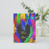 Liebe Sie_ Postkarte (Stehend Vorderseite)