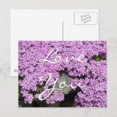Liebe Sie Postkarte (Vorne/Hinten)