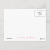 Liebe Sie Postkarte (Rückseite)
