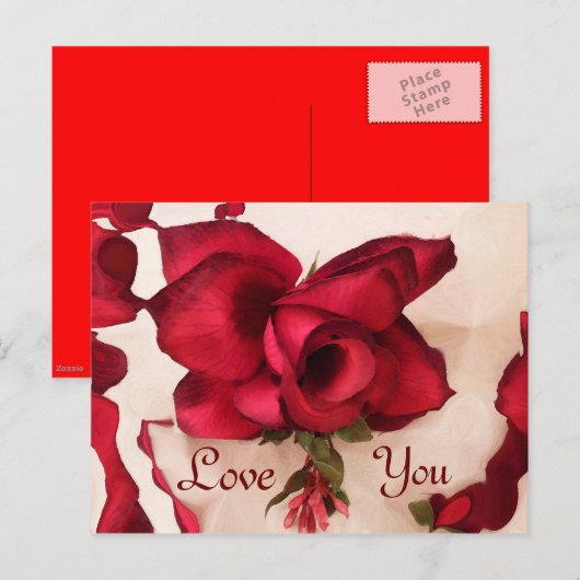 Liebe Sie_ Postkarte (Vorne/Hinten)