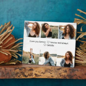 Liebe Sie Romantische Sweet Foto Collage Fotoplatte (Seite)