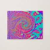 Liebe Sie Save the Date Grafik Text Art Design Lov Puzzle (Horizontal)