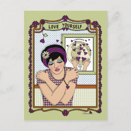 Liebe Sie selbst_A_ Postkarte