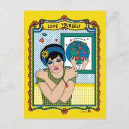 Liebe Sie selbst_B_ Postkarte
