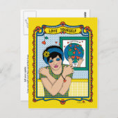 Liebe Sie selbst_B_ Postkarte (Vorne/Hinten)