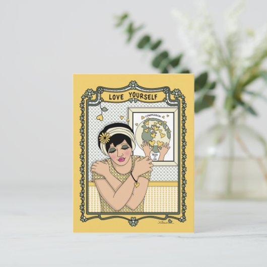 Liebe Sie selbst_C_ Postkarte (Stehend Vorderseite)