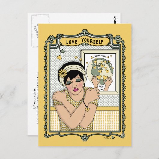 Liebe Sie selbst_C_ Postkarte (Vorne/Hinten)