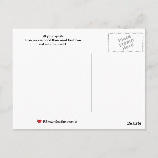 Liebe Sie selbst_C_ Postkarte (Rückseite)