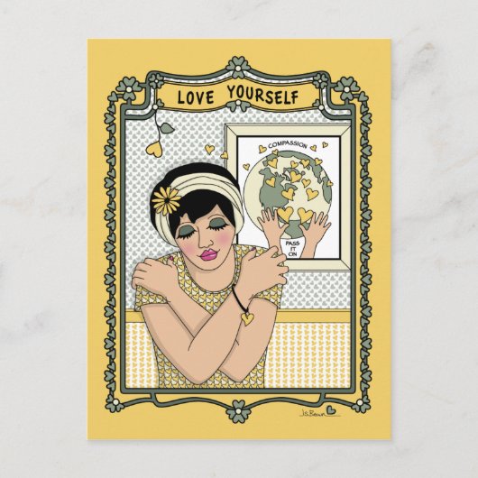 Liebe Sie selbst_C_ Postkarte (Vorderseite)