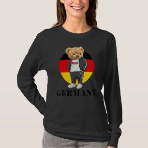 Liebe Sie selbst Coole Illustration Teddybär mit e T-Shirt