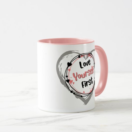 Liebe Sie selbst erste BFTG Tasse (VorderseiteRechts)