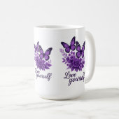 Liebe Sie selbst Kaffeetasse (VorderseiteRechts)