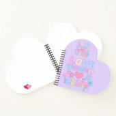 Liebe Sie selbst Klub Anpassbare Notebooks Notizblock (Innenseite)