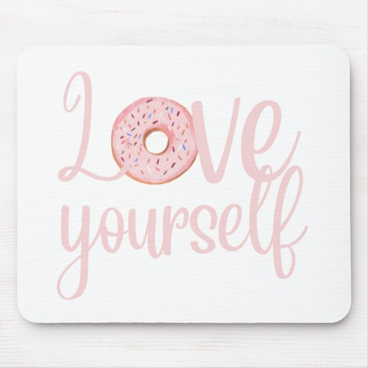 Liebe Sie selbst Mousepad (Vorne)