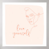 Liebe Sie selbst Poster (Vorne)