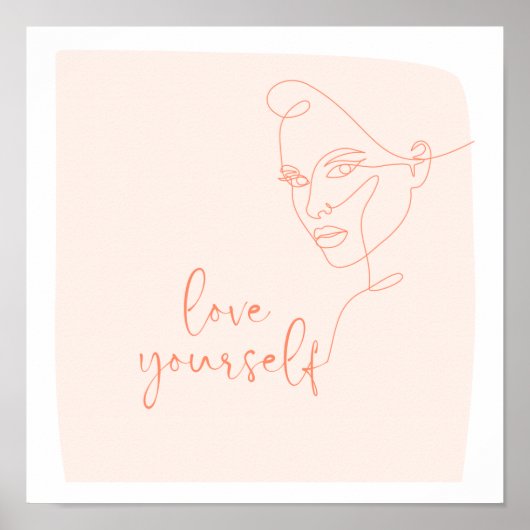 Liebe Sie selbst Poster (Vorne)