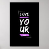 Liebe Sie selbst Poster (Vorne)