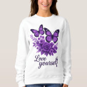 Liebe Sie selbst Sweatshirt (Vorderseite)