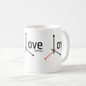 Liebe Sie selbst Tasse (VorderseiteRechts)