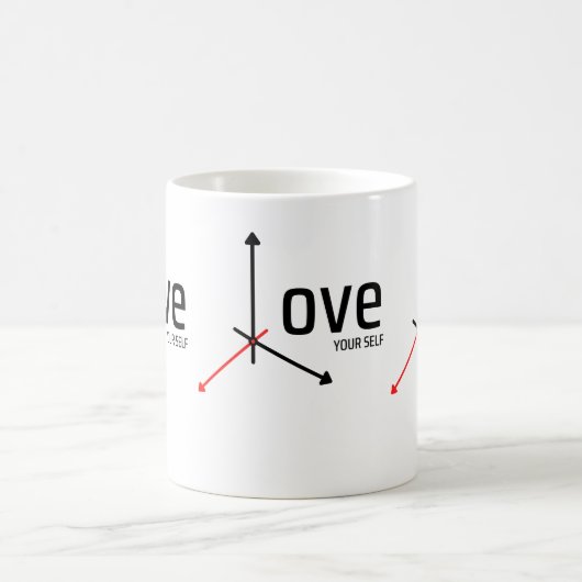 Liebe Sie selbst Tasse (Mittel)