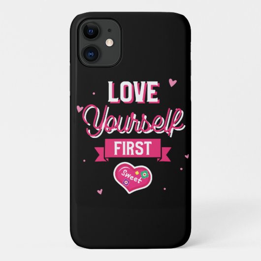 Liebe Sie selbst zuerst Case-Mate iPhone Hülle (Rückseite)