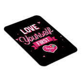 Liebe Sie selbst zuerst Magnet (Rechte Seite)