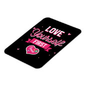Liebe Sie selbst zuerst Magnet (Linke Seite)
