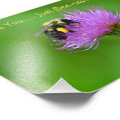 Liebe Sie sind einfach Ursache Fotodruck (Ecke)