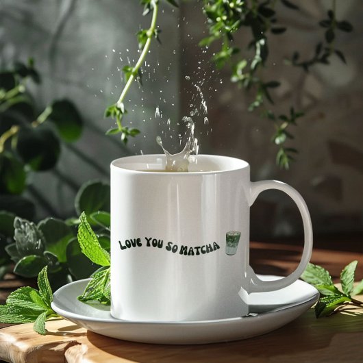 Liebe Sie so Matcha Kaffeetasse