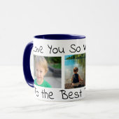 Liebe Sie so sehr | Bester Vater je Tasse (Vorderseite Links)