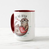 Liebe Sie Spaß Tasse (Vorderseite Links)