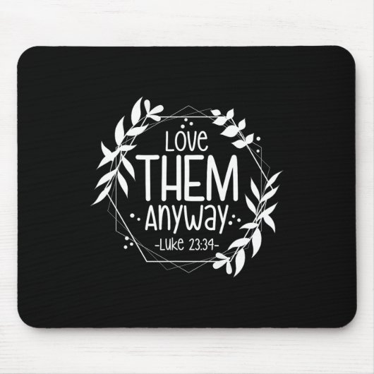 Liebe sie trotzdem Lukas 23&#; Mousepad (Vorne)