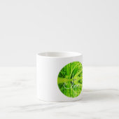 Liebe Sie U Happy Green Espresso Kaffee Tasse (Vorderseite)