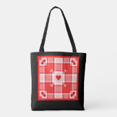 Liebe Sie! Valentine-ganz vorbei - Druck-Tasche Tasche (Rückseite)