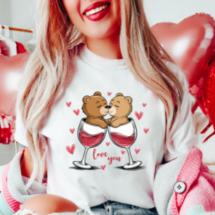 Liebe Sie Valentinstag T-Shirt