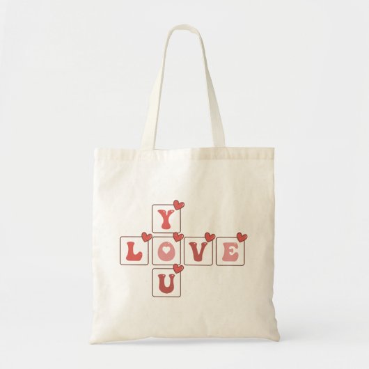 Liebe Sie Valentinstag Tragetasche (Vorne)