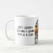 Liebe Sie Vater Benutzerdefiniertes Foto und Zitat Kaffeetasse (Links)