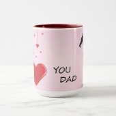 Liebe Sie Vater Combo-Tasse Tasse (Zentrum)